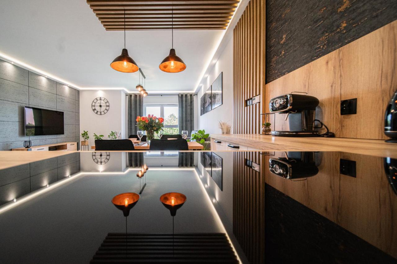 耶莱尼亚古拉Apartament Duzy Staw公寓 外观 照片